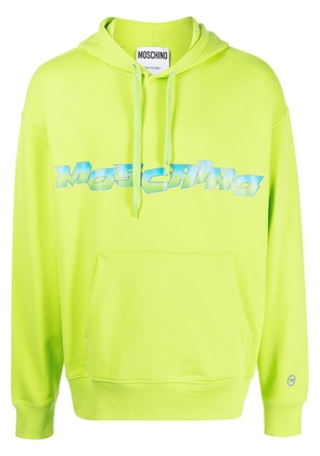 Moschino logo-print hoodie - Green
