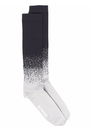 Sunnei gradient-effect socks - Grey