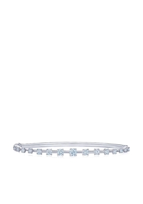 KWIAT 18kt white diamond Starry Night bangle - Silver