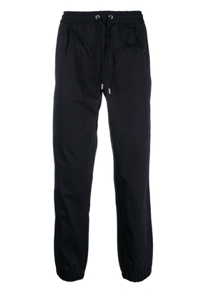 Tommy Hilfiger drawstring-waist cotton track trousers - Blue