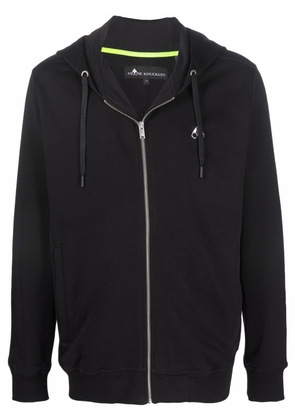 Moose Knuckles cotton zip-up hoodie - Black