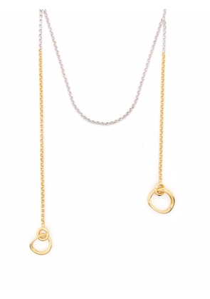 Charlotte Chesnais two-tone chain necklace - Silver