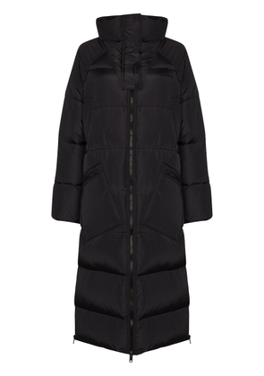 GANNI oversized puffer coat - Black