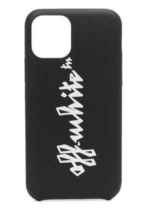Off-White logo-print iPhone 11 Pro case - Black