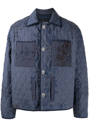 Botter long sleeve padded jacket - Blue
