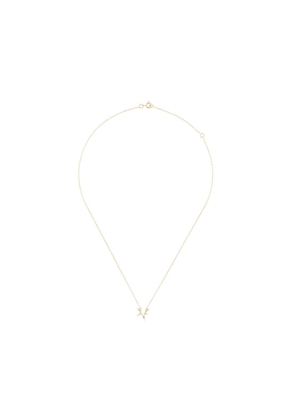 LE STER 18kt yellow gold Dark Fire necklace