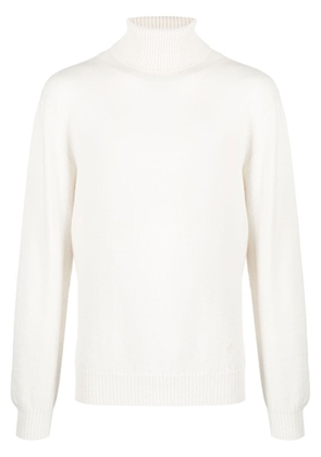 Barrie Turtle neck cashmere sweater - White