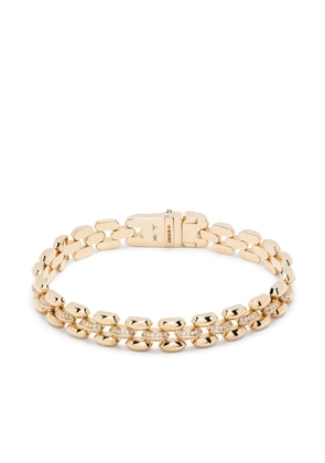 Lizzie Mandler Fine Jewelry 18kt yellow gold Three Row Cleo bracelet