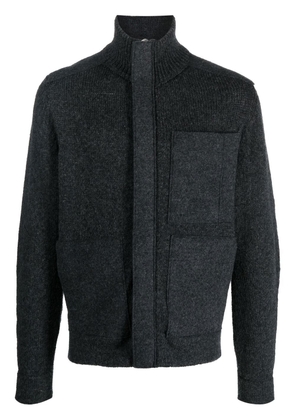 Transit knitted zip-up sweatshirt - Grey