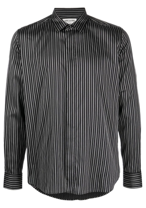 Saint Laurent striped button-down shirt - Black
