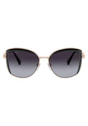 Bvlgari BV6128B cat eye-frame sunglasses - Gold