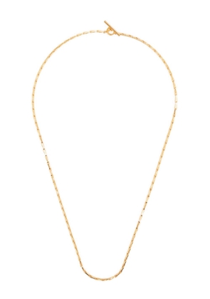 All Blues Fold chain bar-pin necklace - Gold