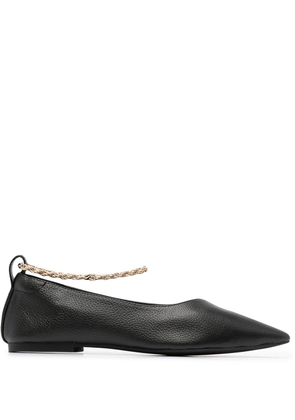 Senso Aubree II leather ballerina shoes - Black
