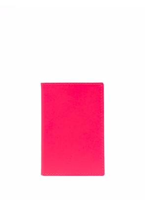 Comme Des Garçons Wallet color-block folding wallet - Pink