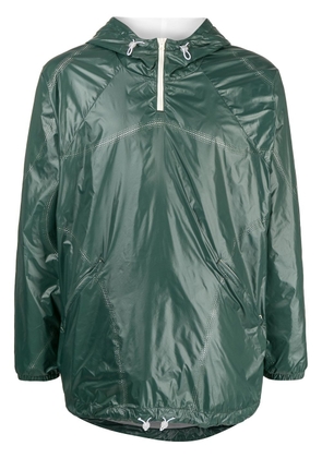 Saul Nash half-zip hooded jacket - Green