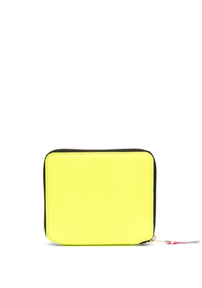 Comme Des Garçons Wallet Super Fluo zip-around wallet - Yellow