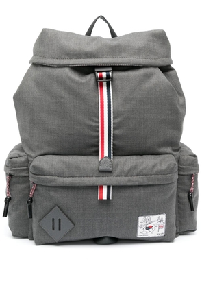 Thom Browne Hiking squared backpack - Grey