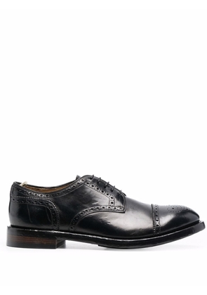 Officine Creative lace-up leather brogues - Black