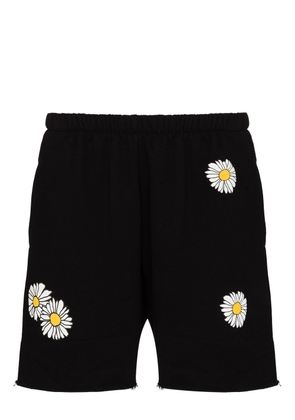 Natasha Zinko daisy-print shorts - Black