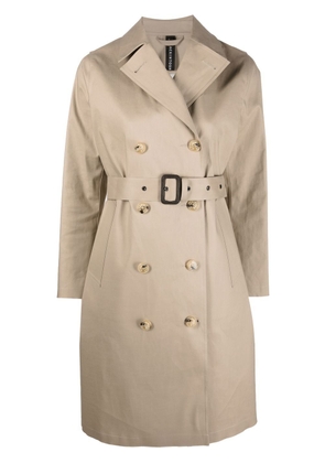 Mackintosh MORNA bonded cotton trench coat - Neutrals