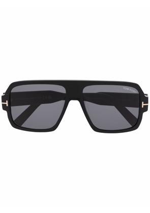 TOM FORD Eyewear tinted pilot sunglasses - Black