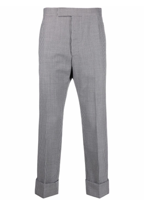 Thom Browne Fit 1 houndstooth trousers - Black