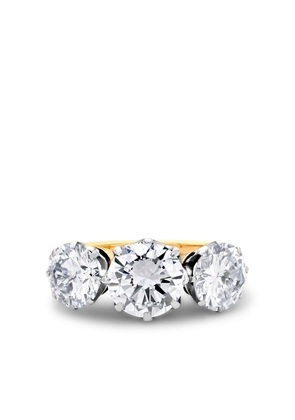 Pragnell Vintage 18kt yellow gold diamond ring
