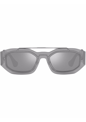 Versace Eyewear rectangle-frame sunglasses - Grey
