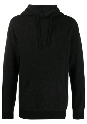 ASPESI fine knit hooded jumper - Black