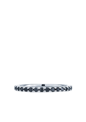KWIAT 18kt white gold diamond stackable slim ring - Silver