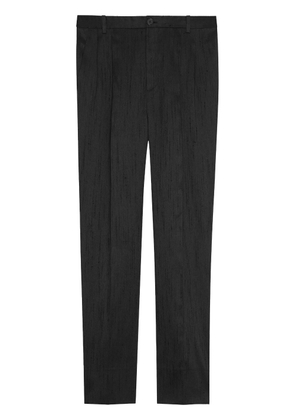 Saint Laurent straight-leg trousers - Black