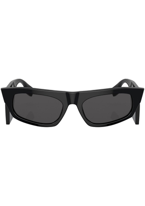 Burberry Eyewear Palmer logo-arm sunglasses - Black