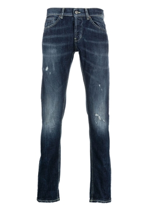 DONDUP stonewashed slim-fit jeans - Blue