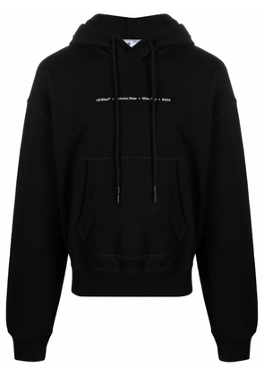 Off-White Arrows graphic-print hoodie - Black