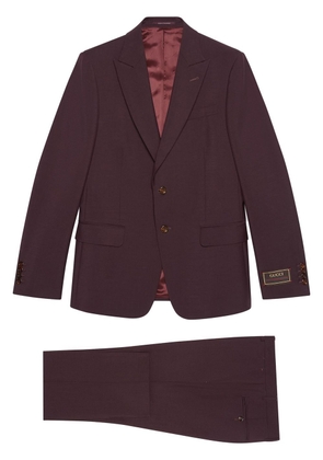 Gucci two-piece tailored suit - Purple