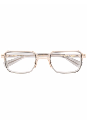 Balmain Eyewear square-frame glasses - Grey