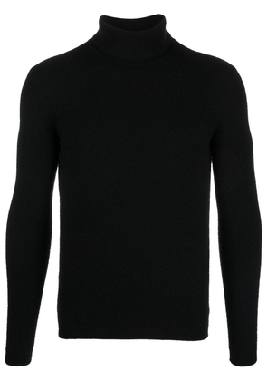 Saint Laurent roll-neck knitted jumper - Black