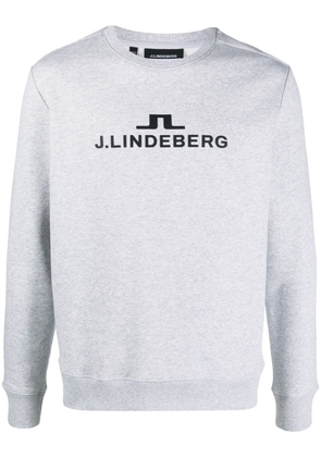 J.Lindeberg Alpha logo-print sweatshirt - Grey