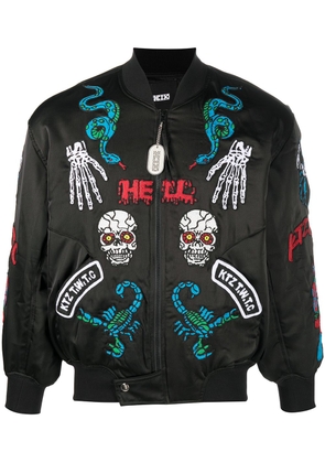 KTZ patch-detailed bomber jacket - Black