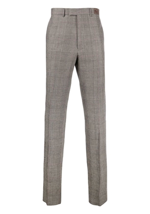 Gucci Prince of Wales tailored trousers - Grey