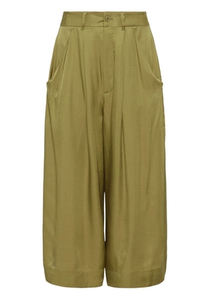 Equipment cropped darted trousers - Green