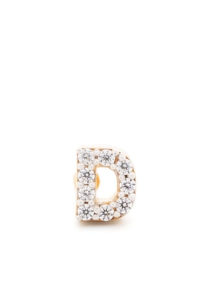 Missoma Pave Initial single earring - Gold