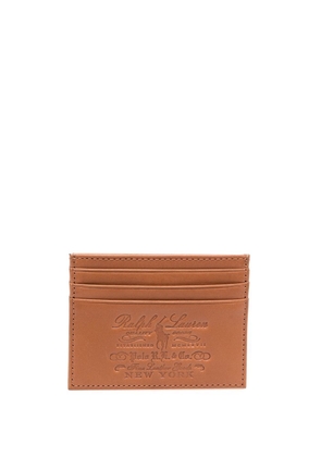 Polo Ralph Lauren Heritage leather cardholder - Brown