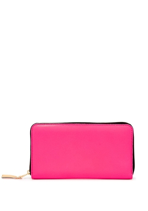 Comme Des Garçons Wallet zip-around leather wallet - Pink