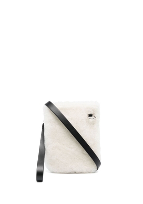 Jil Sander single-strap mini shoulder bag - White