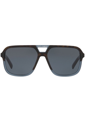 Dolce & Gabbana Eyewear Angel pilot-frame sunglasses - Blue