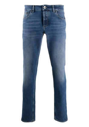 Brunello Cucinelli mid-rise slim-fit jeans - Blue