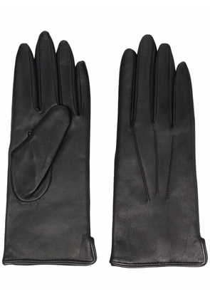 Aspinal Of London tonal stitching gloves - Black