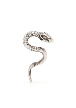 Emanuele Bicocchi serpent single earring - Silver