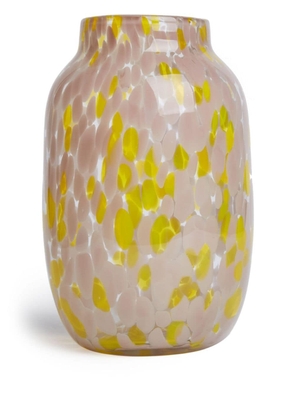 HAY Splash graphic-print vase (39cm) - Pink